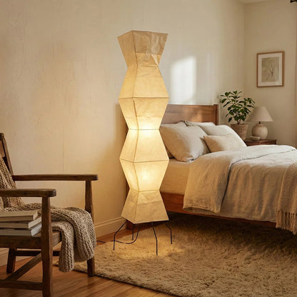 Akari Hourglass Shape UF4-L9 Floor Lamp