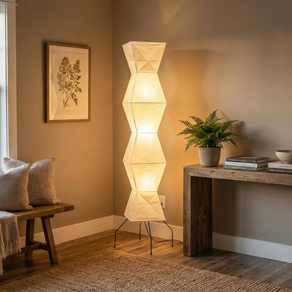Akari Hourglass Shape UF4-L9 Floor Lamp