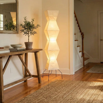 Akari Hourglass Shape UF4-L9 Floor Lamp