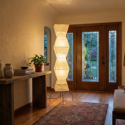 Akari Hourglass Shape UF4-L9 Floor Lamp