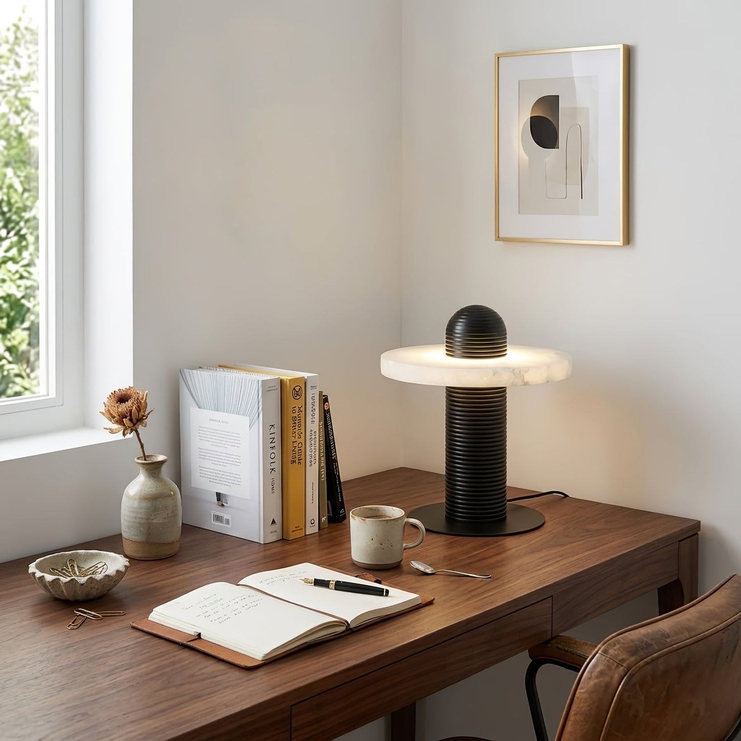 Geometric Layered Table Lamp