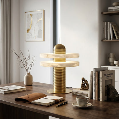 Geometric Layered Table Lamp