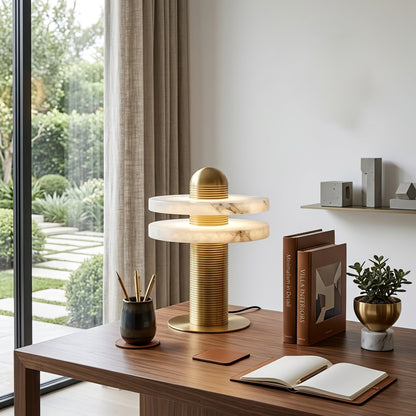 Geometric Layered Table Lamp