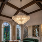 Glacii Ring Glass Chandelier