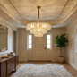 Glacii Ring Glass Chandelier