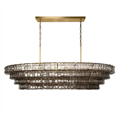 Glacii Ring Glass Chandelier