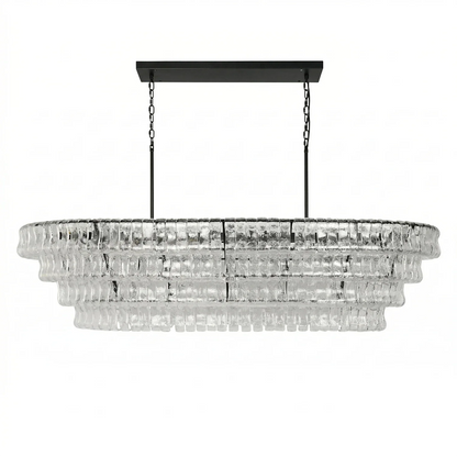 Glacii Ring Glass Chandelier