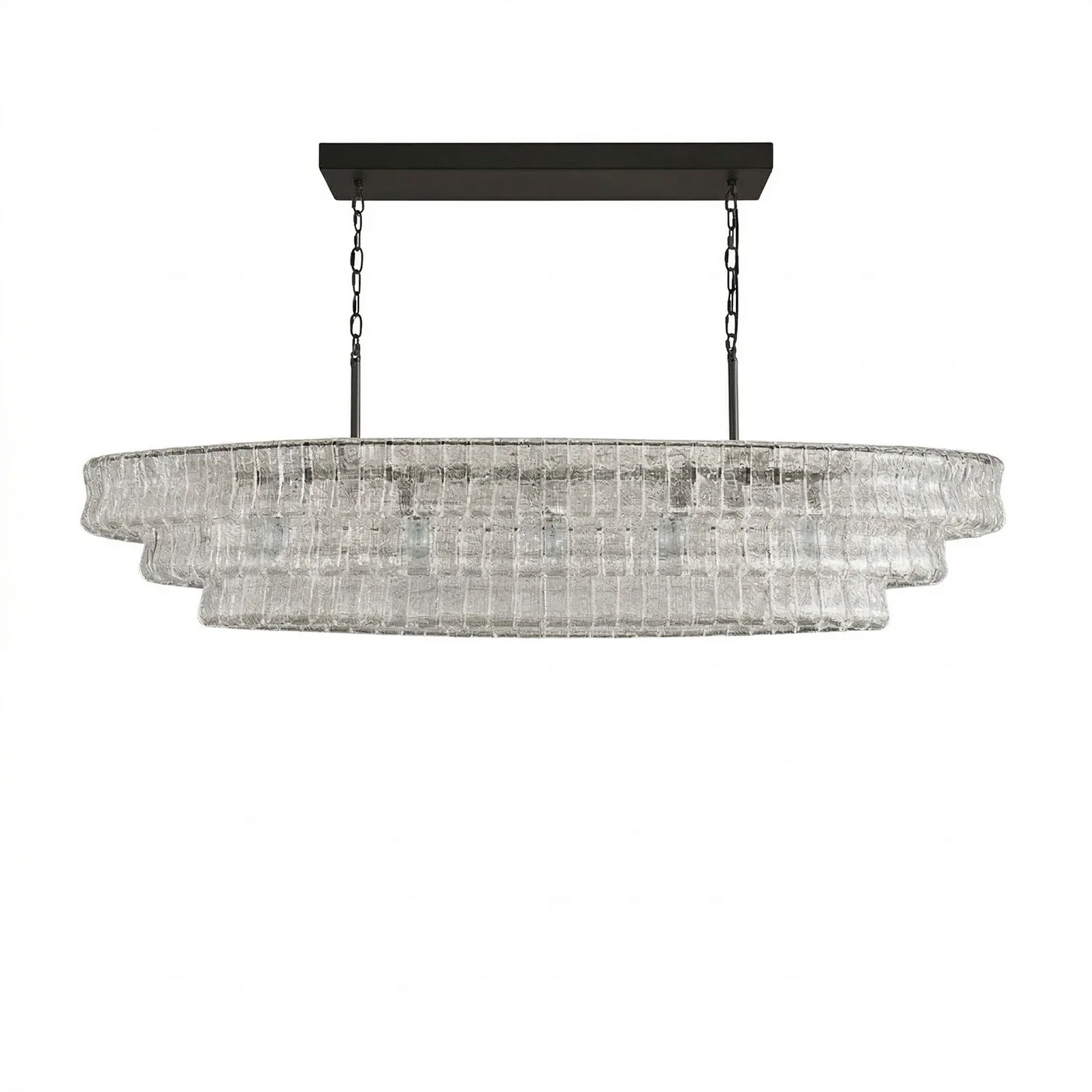 Glacii Ring Glass Chandelier