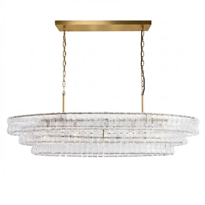 Glacii Ring Glass Chandelier
