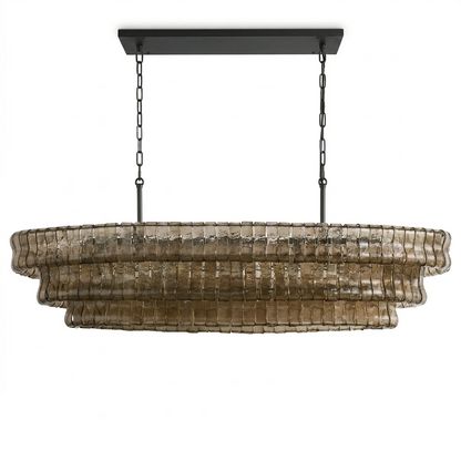 Glacii Ring Glass Chandelier