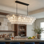 Glacii Ring Glass Chandelier
