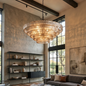 Glacii Ring Glass Chandelier
