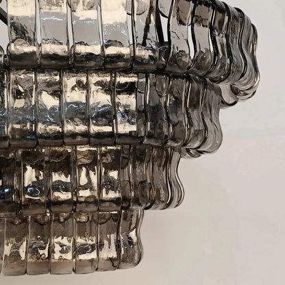 Glacii Ring Glass Chandelier