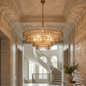Glacii Ring Glass Chandelier