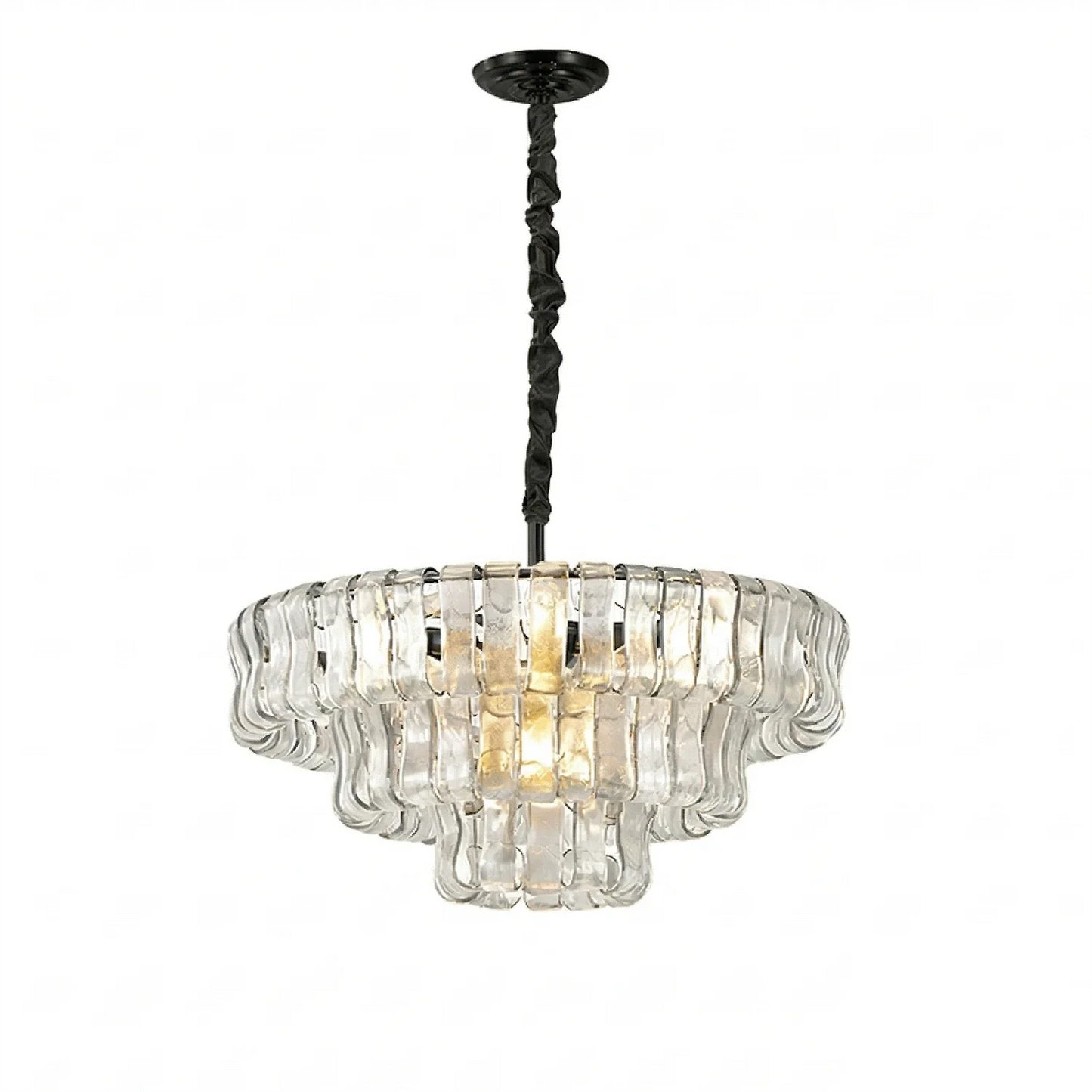 Glacii Ring Glass Chandelier