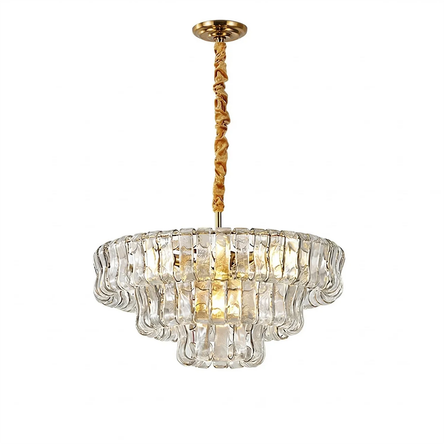 Glacii Ring Glass Chandelier