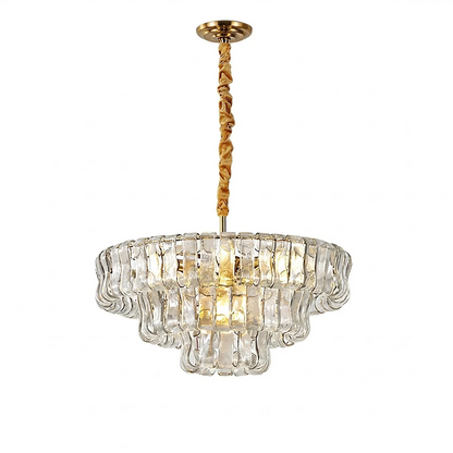 Glacii Ring Glass Chandelier