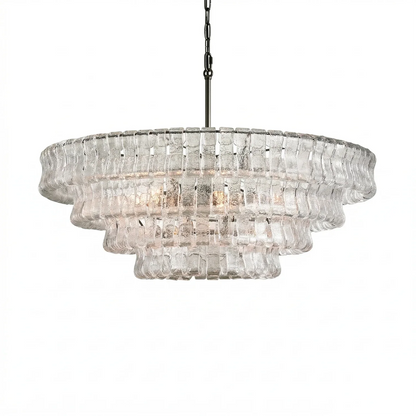 Glacii Ring Glass Chandelier