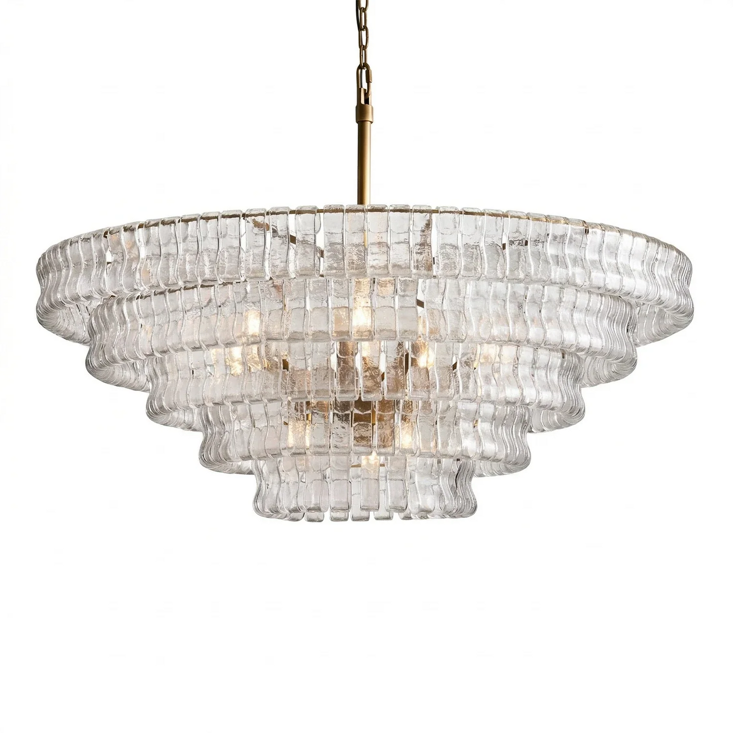 Glacii Ring Glass Chandelier
