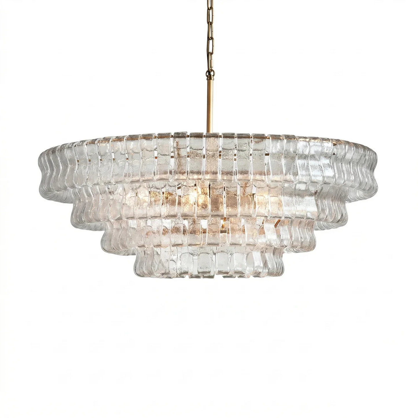 Glacii Ring Glass Chandelier