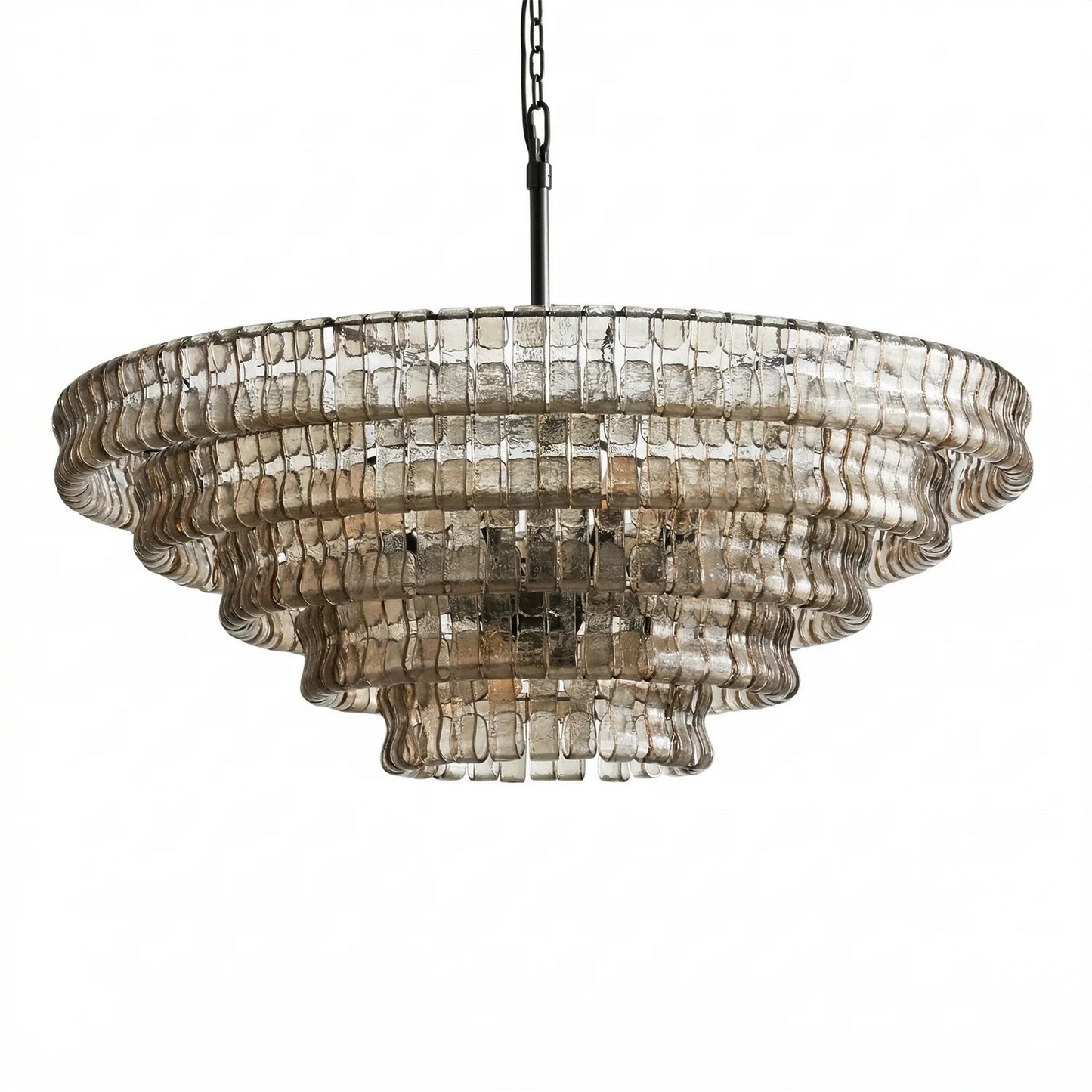 Glacii Ring Glass Chandelier