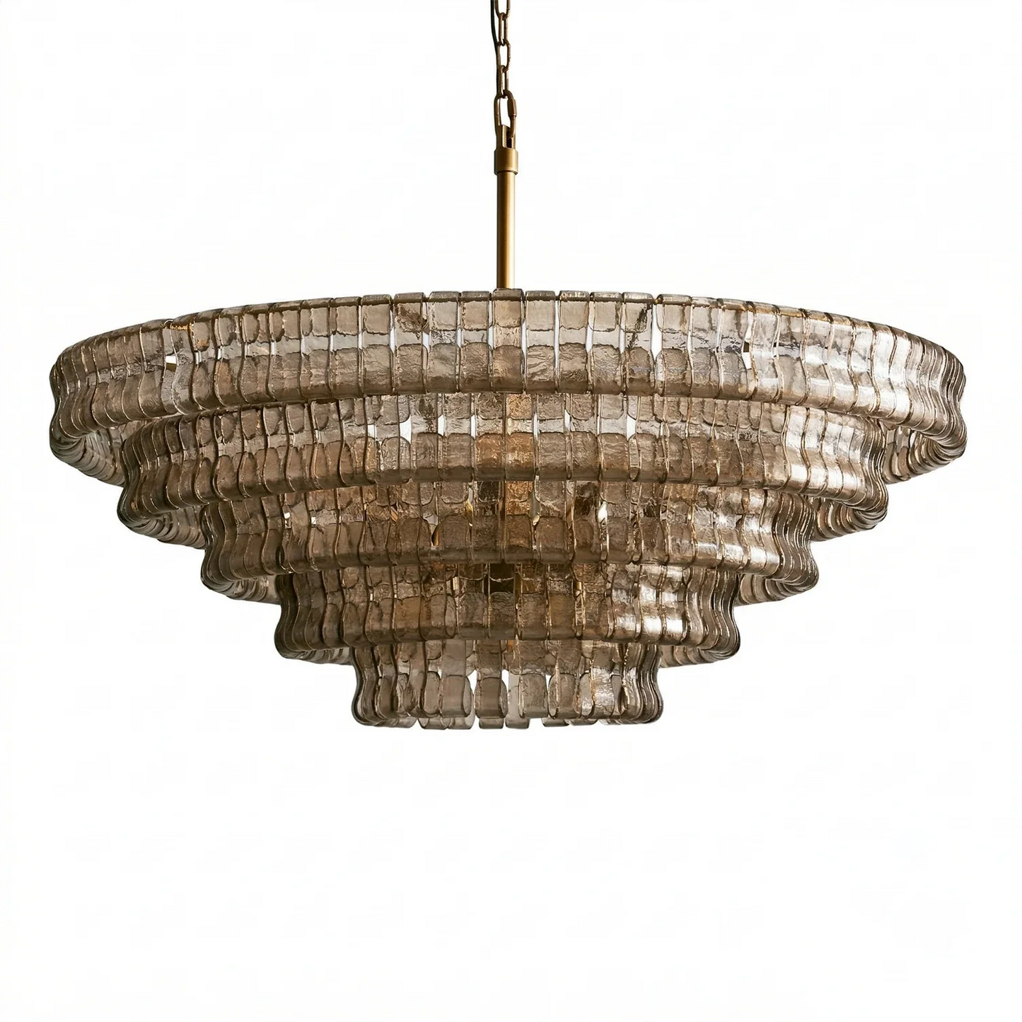Glacii Ring Glass Chandelier
