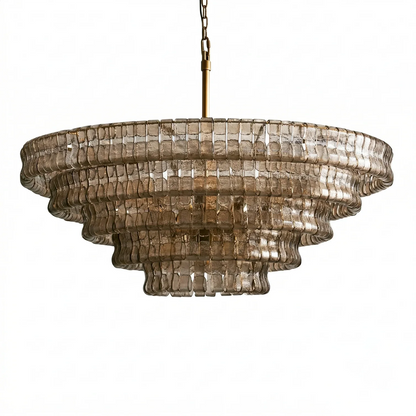 Glacii Ring Glass Chandelier
