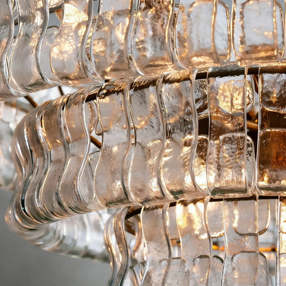 Glacii Ring Glass Chandelier