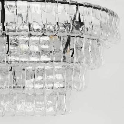 Glacii Ring Glass Chandelier