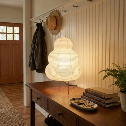 Akari Gourd Shaped 25N Table Lamp