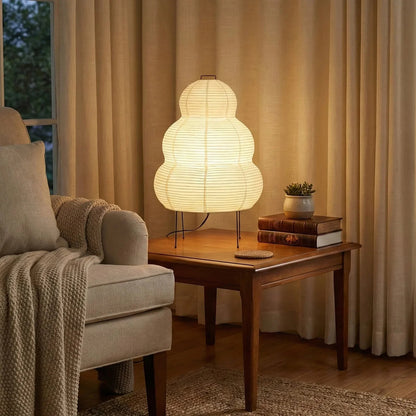 Akari Gourd Shaped 25N Table Lamp