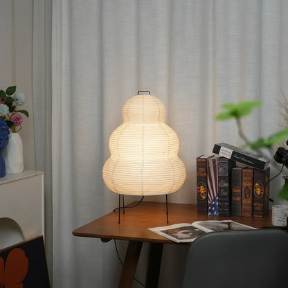 Akari Gourd Shaped 25N Table Lamp