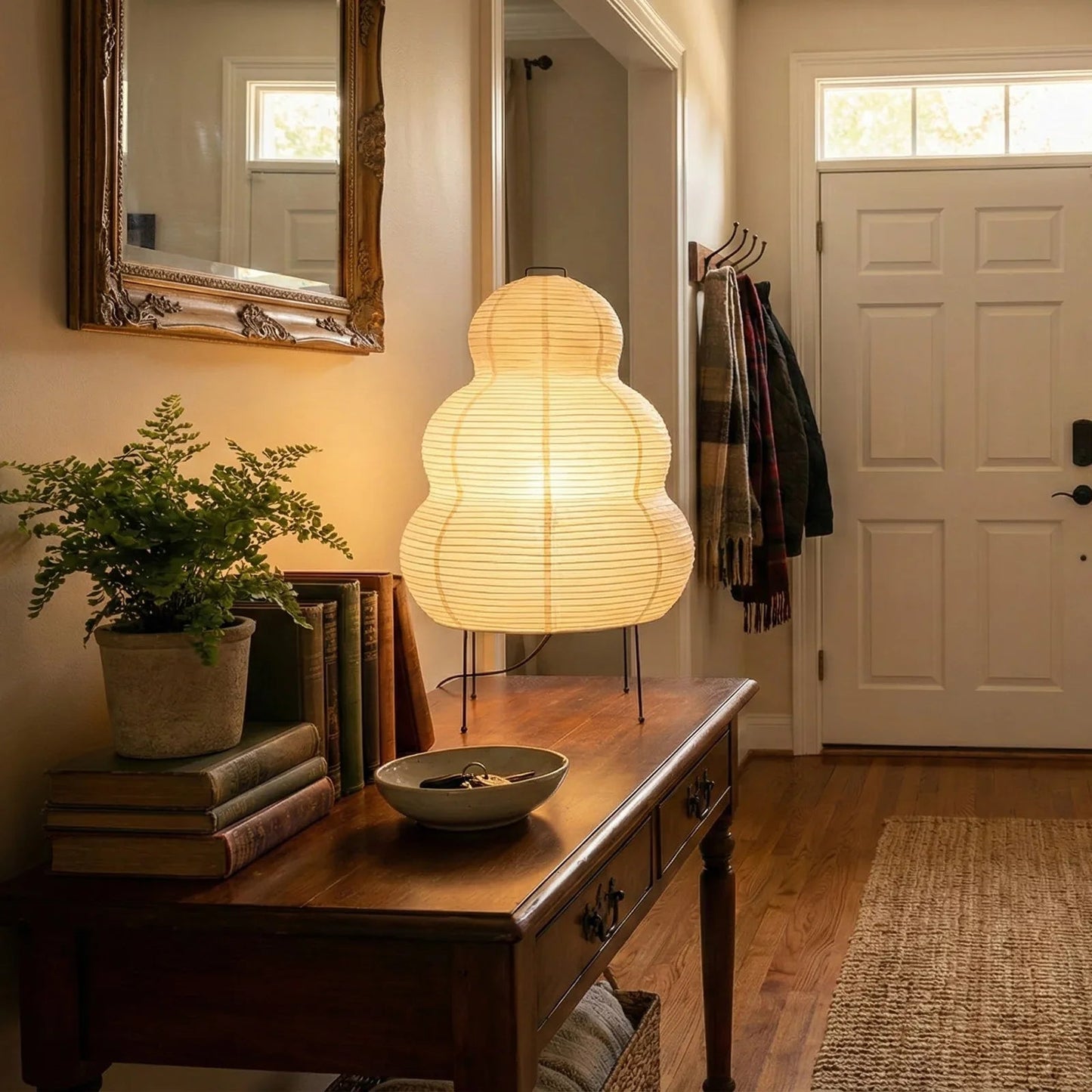 Akari Gourd Shaped 25N Table Lamp