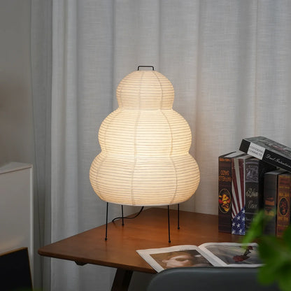 Akari Gourd Shaped 25N Table Lamp