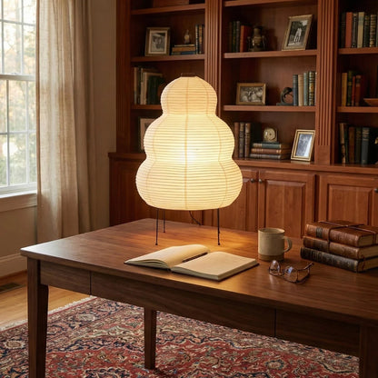 Akari Gourd Shaped 25N Table Lamp
