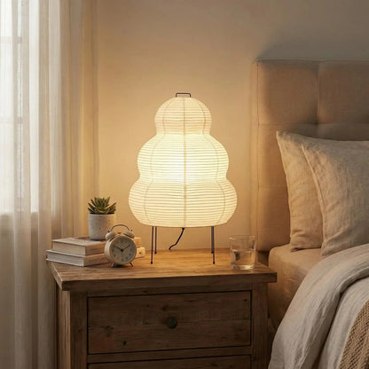Akari Gourd Shaped 25N Table Lamp