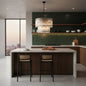 Grand Tiered Chandelier with Fluted Glass Rod