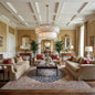 Grand Tiered Chandelier with Fluted Glass Rod