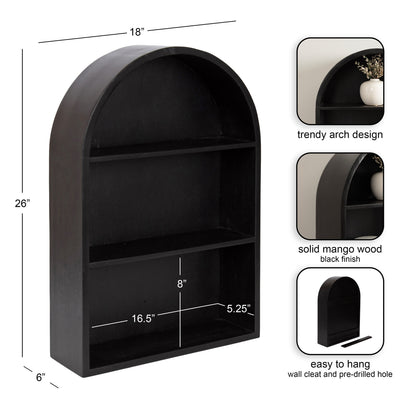 Arcott Arch Wall Shelf