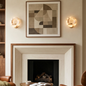 Halo Alabaster Wall Sconce