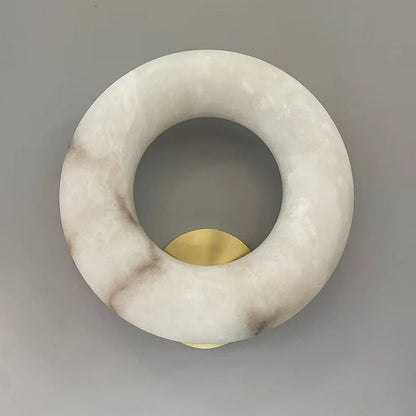 Halo Alabaster Wall Sconce