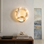 Halo Alabaster Wall Sconce