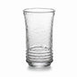 Hand-Blown Ribbed Drinking Glass