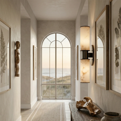 Harlyn Alabaster 2-Light Wall Sconce