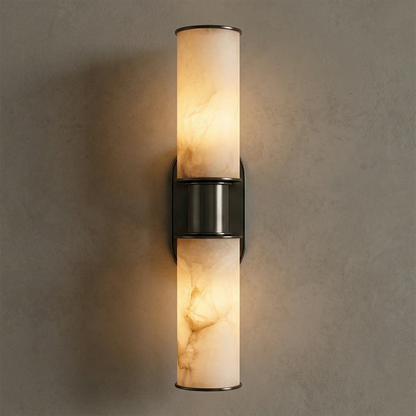 Harlyn Alabaster 2-Light Wall Sconce