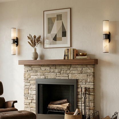 Harlyn Alabaster 2-Light Wall Sconce