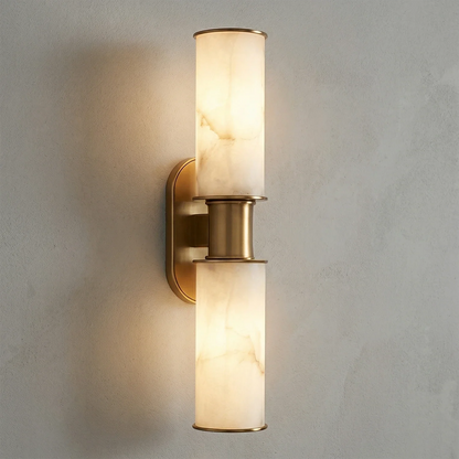 Harlyn Alabaster 2-Light Wall Sconce