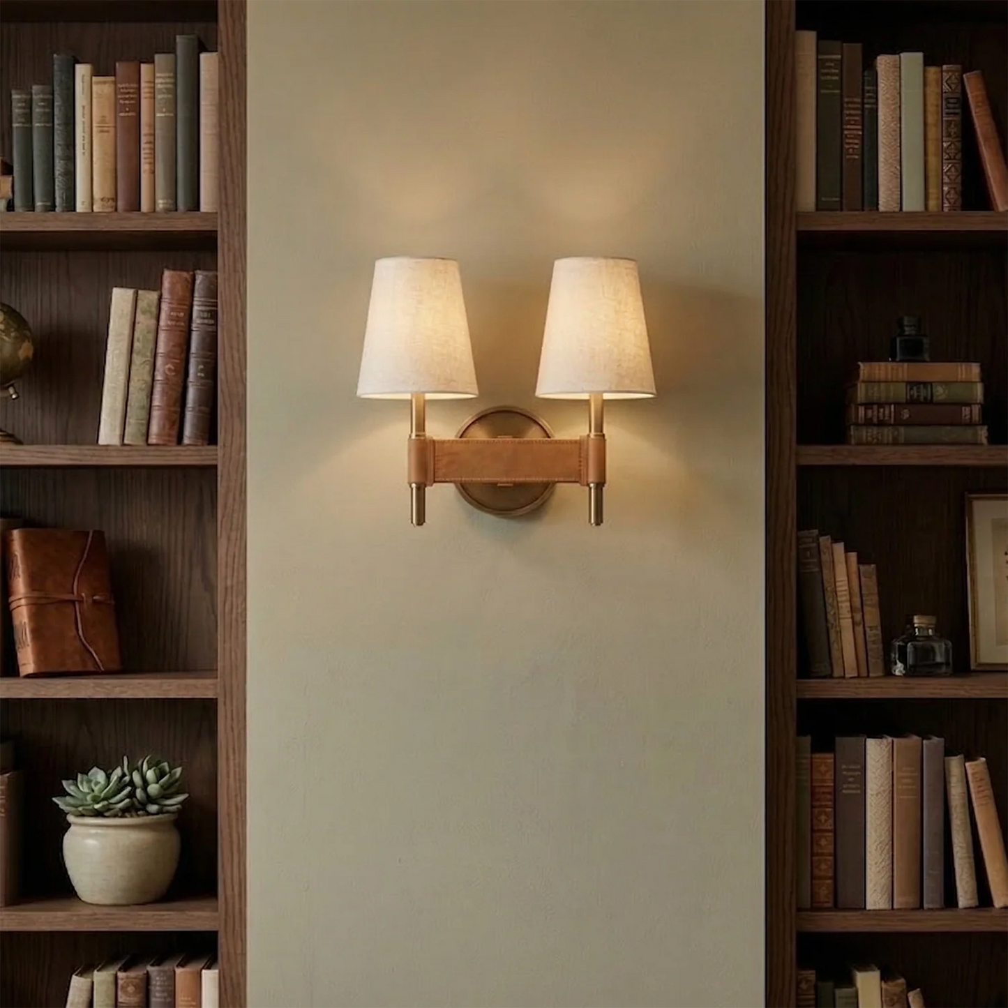 Hastings Leather Wall Lamp