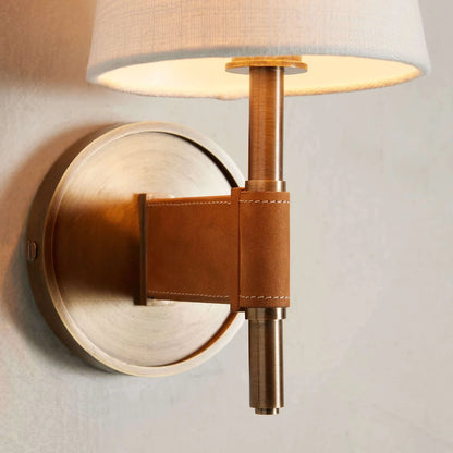 Hastings Leather Wall Lamp