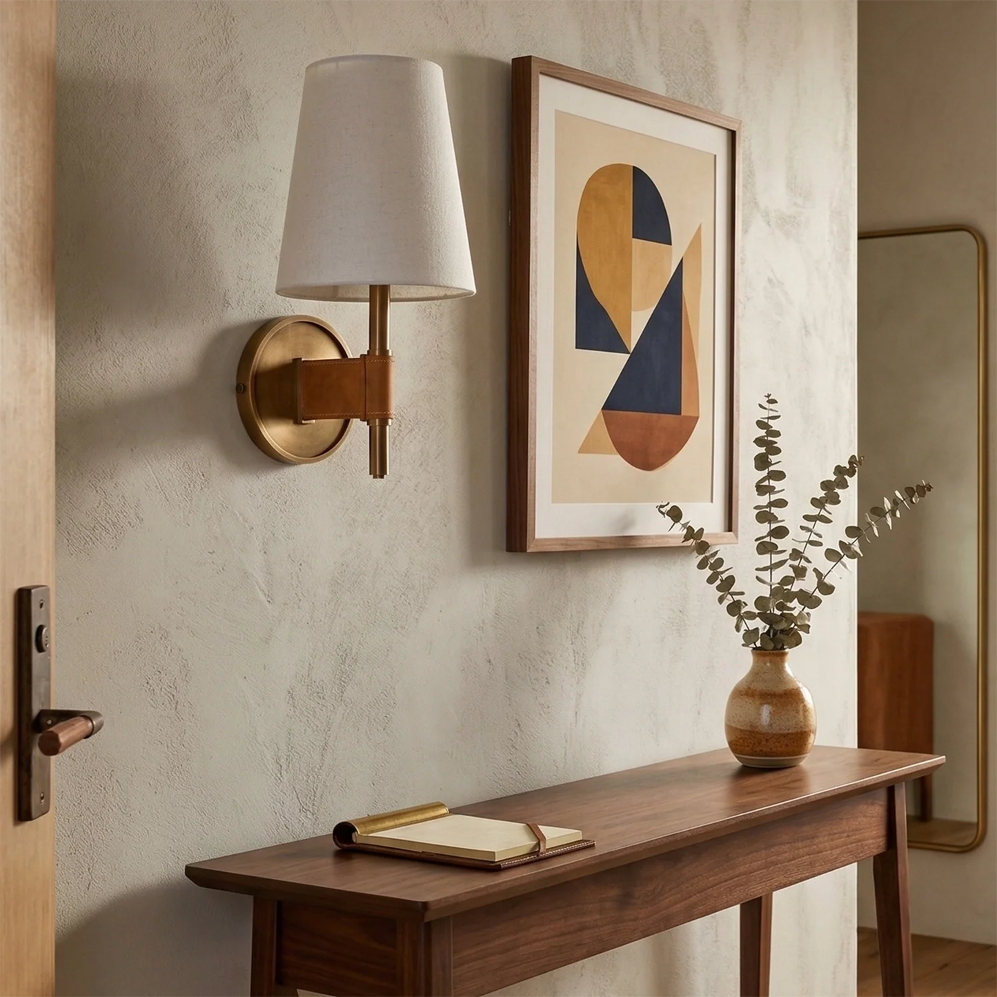 Hastings Leather Wall Lamp